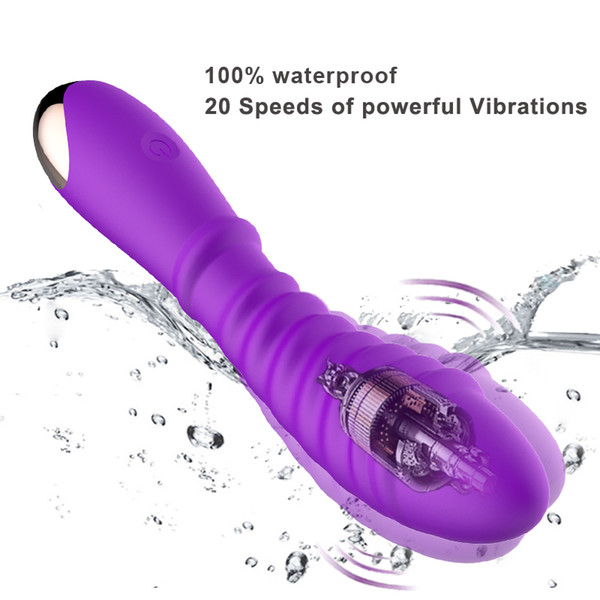 New Silicone Anal dildo Vibrator Adult Sex Toys for Woman USB Charge G Spot Clitoris Massage Waterproof Sex Products for Women