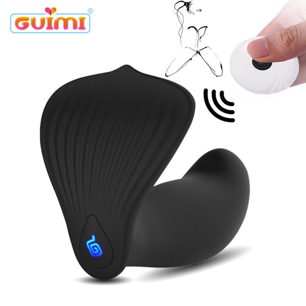 GUIMI USB Insertion Vibrator G-spot Stimulation Butterfly Women Masturbation Massager Remote Control Vibrating Toys for Adults