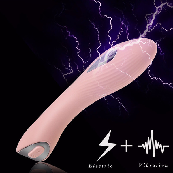 New Electric shock pulse vibrator for Woman, dildo vibrator Female Clitoral G Spot Stimulator with Anal Sex toys for adults