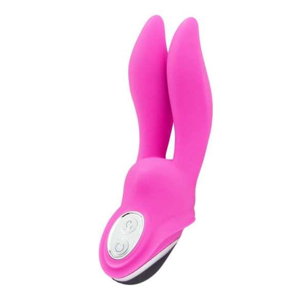 7 Modes Rabbit Ear Vibration Vibrating Vibrator Stimulate Clitoris G-spot Anal #R91