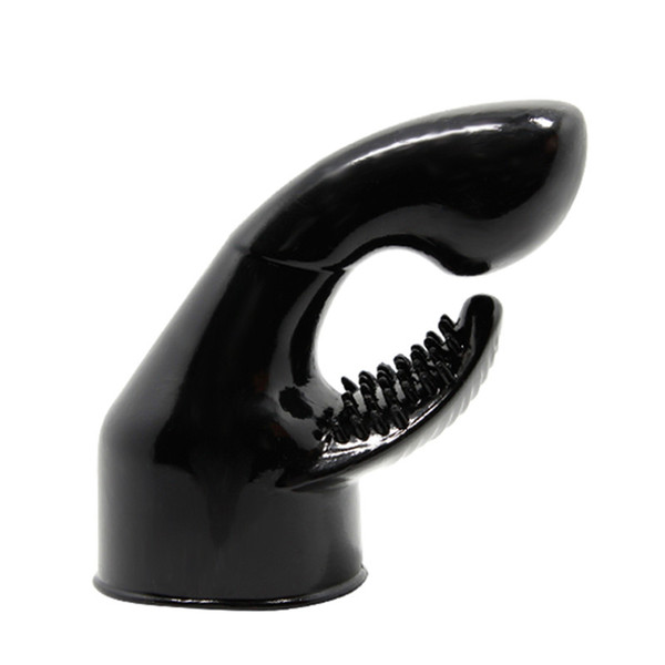 New Black AV Wand Headgear for Male,Magic Wand Accessories Body Massager, Adult Sex Products Sex Toys