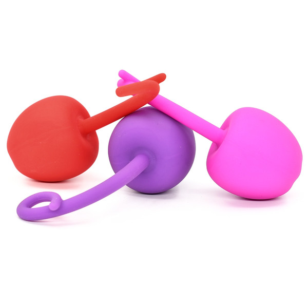 Ben Wa Balls Kegel Exerciser Silicone Vaginal Duo-Tone Triple Tightening Toys