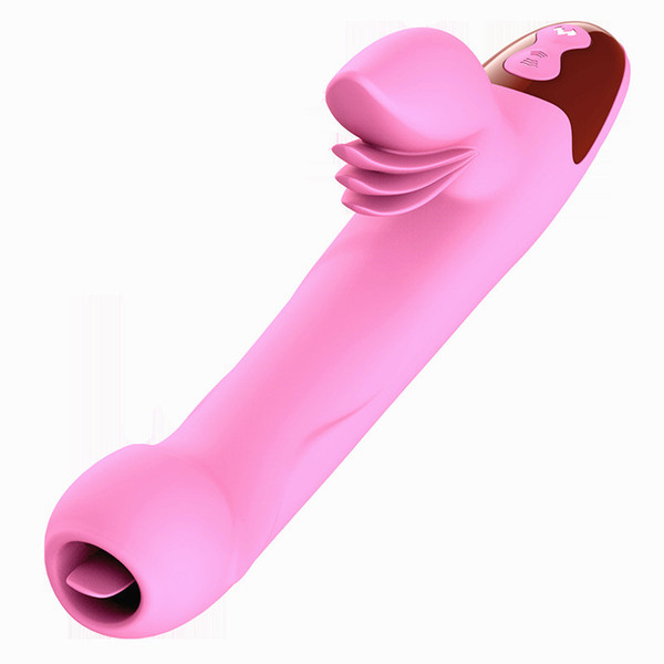 Female Sucking Tongue Vibrators Clitoris Nipple Clitoral Stimulator Licking Silicone G-Spot Massager Oral Sex Toys for Women A1-236