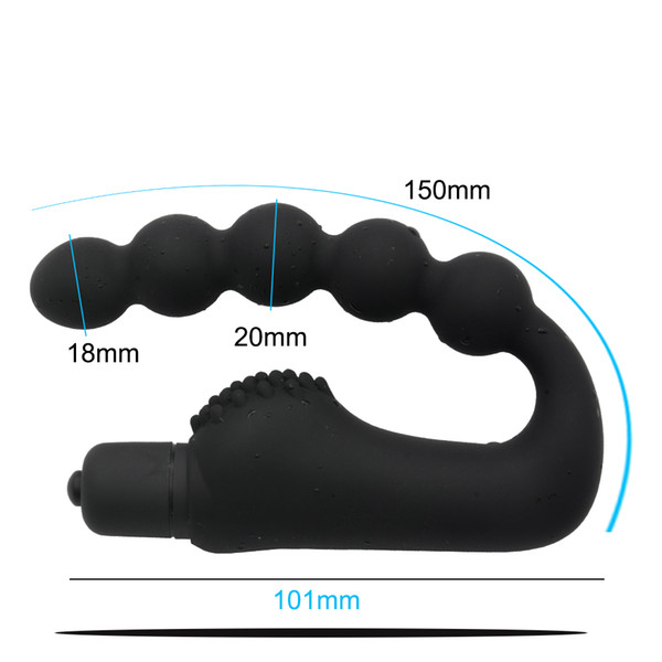 10 frequency massage for your anus Silicone Prostate Massager Men Vibrating Anal Sex Toys Butt Plug ,Sex product for adult