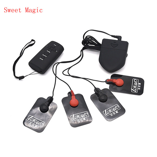 Wireless Remote Control Electric Shock Pads Sticky Paste Massage Medical Themed Toys ,Electro Stimulator Sex Toys For Men Woman