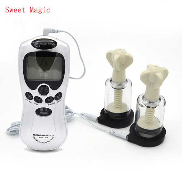 Electric Shock Nipple Clitoris Sucker Pumps Clamps Stimulator Sex Toys For Women Female Pussy Clitoris Stimulate Sex Products