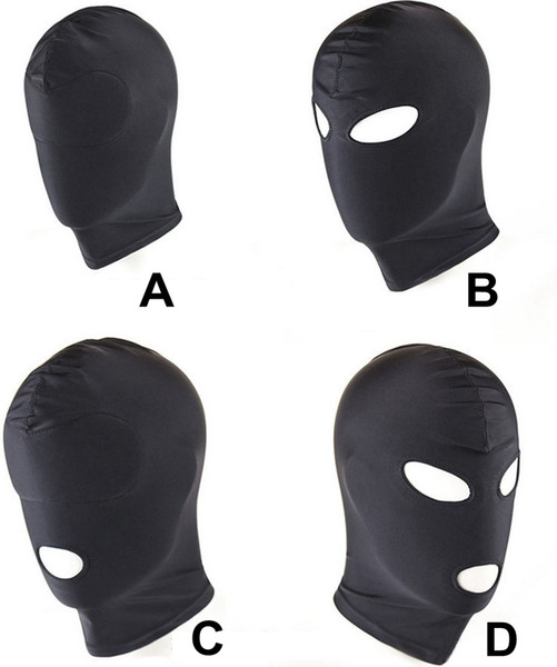 4 Styles Headgear Mask Bondage Restraint Blind Mask SM Sex Toys For Couple/Women/Men/Gay Slave Headgear BDSM Toys