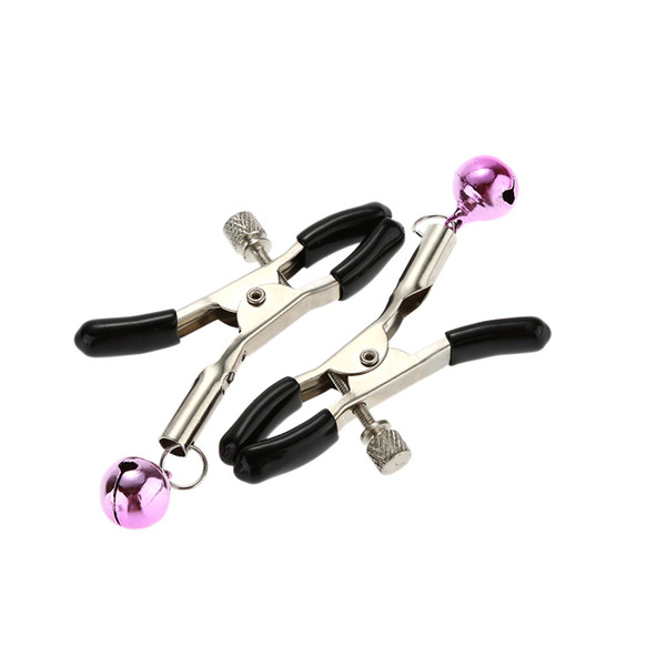 1 Pair/2pcs Fashion Nipple Clamps Shaking Stimulate Bust Massager Sex Games for Couples Sex Toy