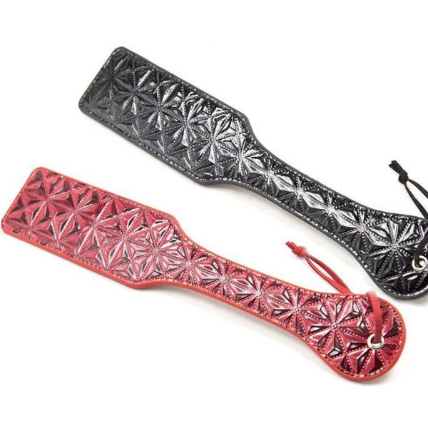 2016 NEW Adult Sex Toys Paddle Bat Flogger Whip Pu Leather Bat Head Spanking Paddle flirt pat,Sex Toys Slave