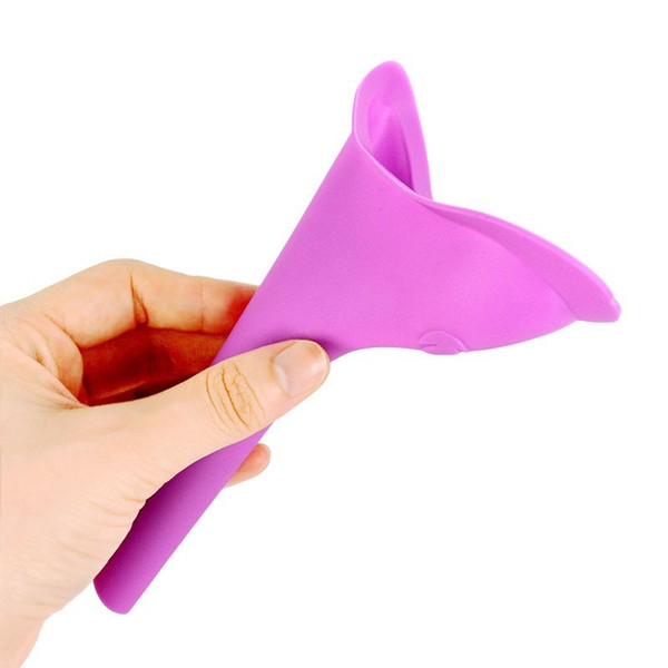 Portable Female Urinals Soft Silicone Stand Up Pee Woman Toilet Camping Urine Funnel Female Travel Standing Urination Device