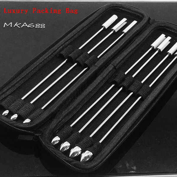 Penis Plug Urethral Sound 7pcs/Lot Stainless Steel Bakes Rosebud Dilators Urethral Urethral Dilators Catheter For Man MKA688