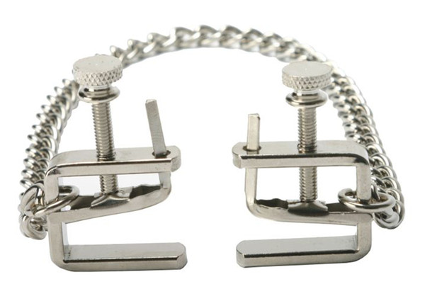 new stainless steel bondag nipple clamps, sex toys for women, chastity devices belt,sm products, SM634