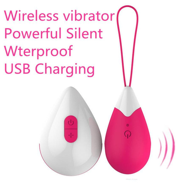 10 mode silent remote vibrators Wireless Vibrating Egg sex shop Rechargeable G-spot Vibrator Sex Toy For Womens Female erotic toy