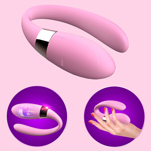 Wireless U Shape 7 Speed Vibrator For Women USB Rechargeable G-Spot Stimulated Vibrators Adult Sex Toys for Couple Sex Products