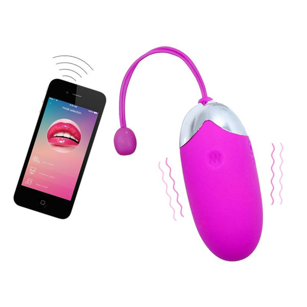 Bluetooth USB Rechargable Wireless App Remote Control Jump Egg Vibrators Silicone Vibrating Egg Vibrator Sex Toys for Woman