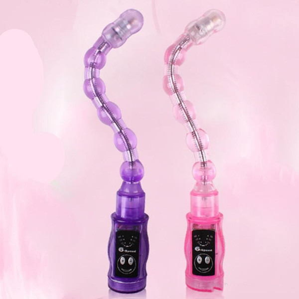 6 Speed Vibrating Anal Beads Butt Plug Anus Stimulator Prostate Massager Vibrator In Adult Game Sex Toys For Women And Men