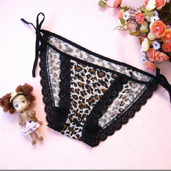 Ladies'T pants sexy underwear low waist lace lace pattern camouflage panties