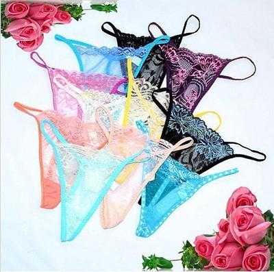 Hot Sale 120pcs/Lot stretched lace thong sexy lady panties women underwear lady thong women t-back lady g-string sexy intimate lingerie -003