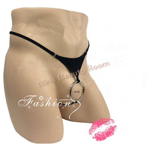 Mens Cock Ring Jockstrap Open Crotch Sexy G-String Man Male Gay Underwear Hollow Out Bikini Thongs Tanga Panties Exotic Lingerie C18111601