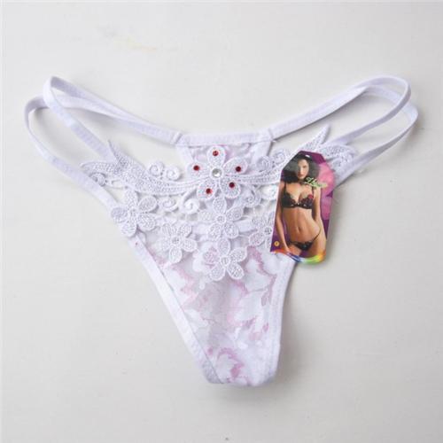 Women Sexy Sleepwear Exotic Female Underwear Lace Underpants Lace Thongs Elegant Charming Underpants Six Colors New Arrival