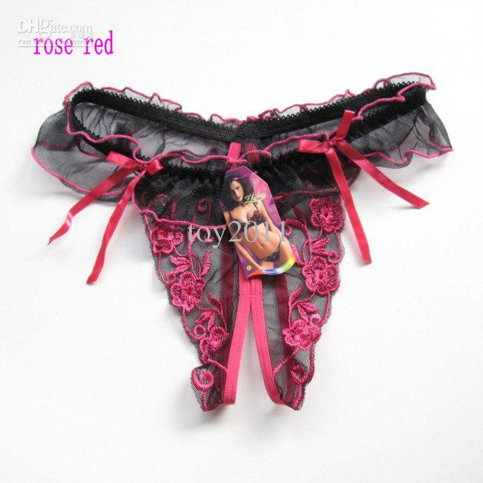 5pcs fashion women Essential Sexy panties Lace Embroidered Sexy Briefs T-shaped underwear Sexy lingerie Underwear T47