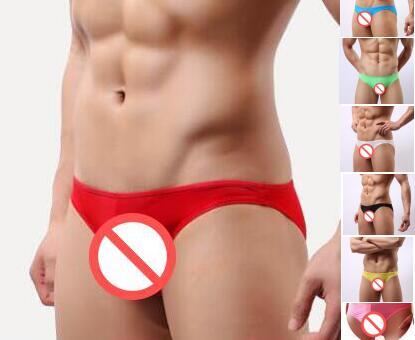 3 Pcs/Lot Fashion Underwear Brief Gay Men's Briefs Sexy Panties For Men Shorts Slip Hombre Mens Bikini Swimwear