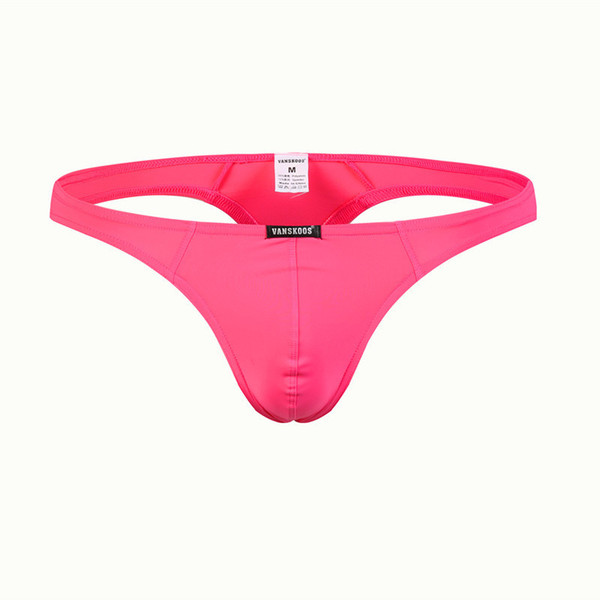Men Sexy Briefs Bikini G-string Thongs Ice Silk Underwear T-back Underpants Male Panties G String Sheer Thong Mens Underwear S923