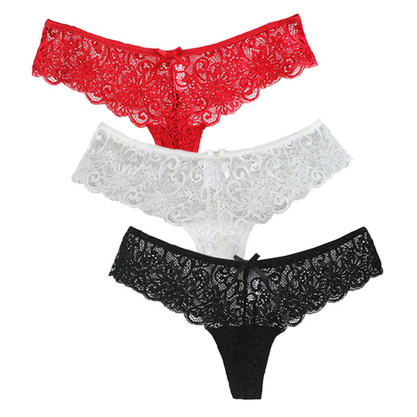 2017 T-back Underwear Women Sexy Panties Female Seamless Lace Lingerie Women G String Thong New 4XL~M Plus Size Q S923