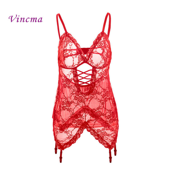 S M L XL XXL 3XL 4XL 5XL 6XL Erotic Underwear Women Plus Size Sexy Lingerie Hot Sex Babydolls Porno Costumes With Garter S918