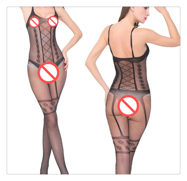 DHL Sexy Costumes Women Lenceria Lingerie Hot Sale Underwear Sexy Teddy Sleepwear Stockings Summer Style bodystocking(36)