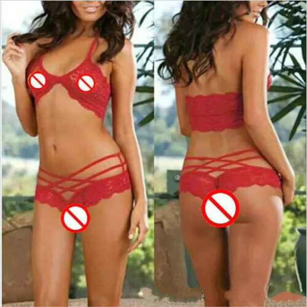 New Fashion Sexy Attract Women Sexy Lingerie Sleepwear G-string Lace Underwear 3 Colors Optional Free Shipping