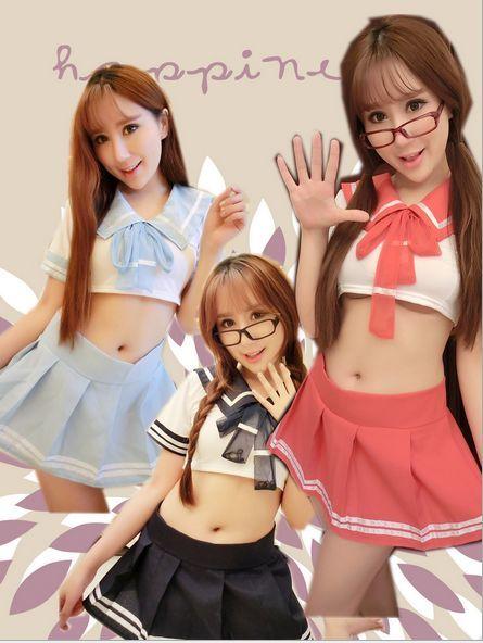 NEW COSPLAY Youth Student Uniforms Sexy Lingerie Women Costumes Sex Products toy Sexy Underwear Role Play