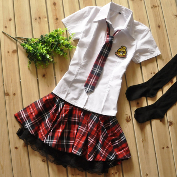 Student wear class service uniforms stage costumes photo service sexy sailor plaid skirt Game uniform MOXIAN sexy underwear QN40A10114L