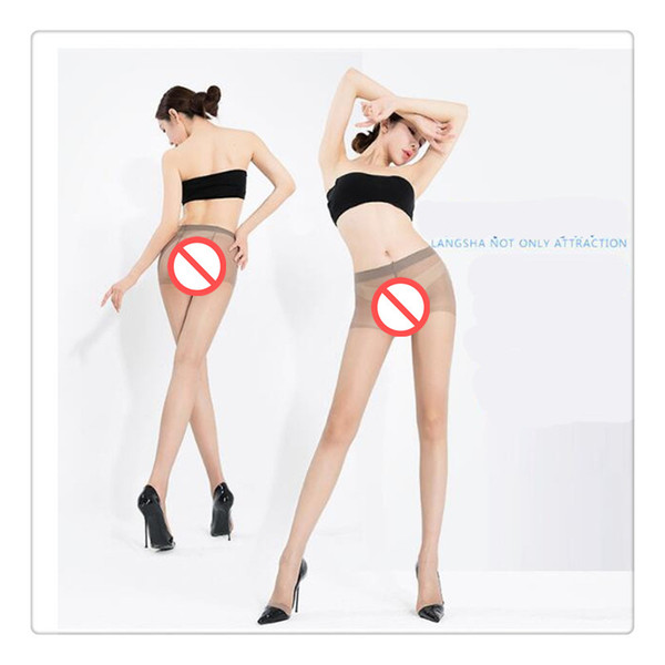 Ladies summer thin tights anti - hook wire pantyhose transparent core stockings(101)