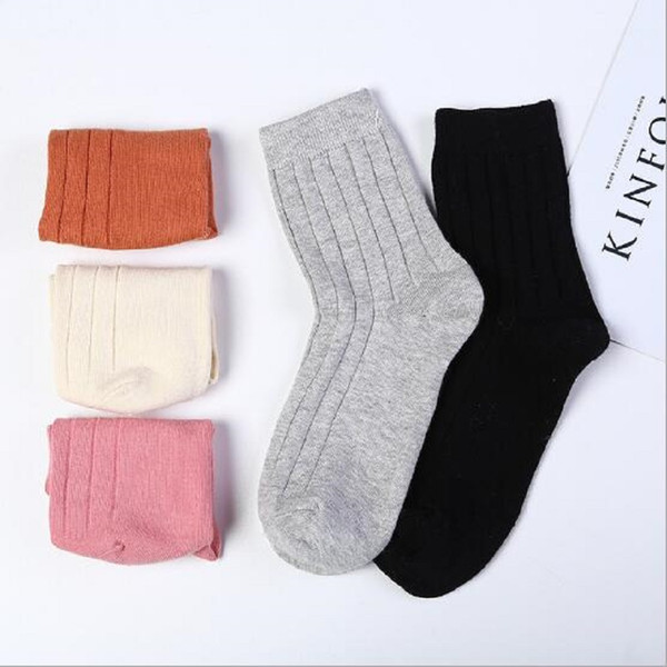 New Women's Sock 99% Cotton 12 pairs/lot Color Random Send Socks Business in tube Socks Women Breathable Healthy Socks