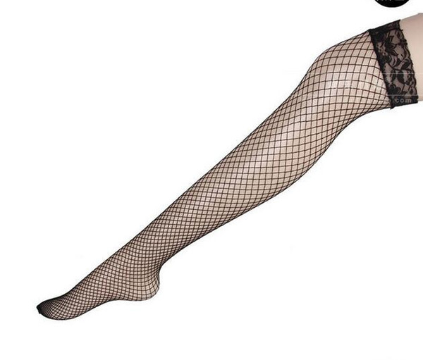 Sexy erotic lingerie bud silk mesh hole socks uniform temptation Nightclub girl sexy stockings long tube straight flirt allure socks