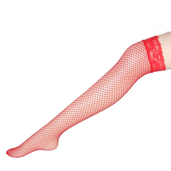 Sexy pajamas 2019 Women Stockings Sexy Lingerie Fishnet Lace Mesh High Thigh Stockings Pantyhose Sexy Hot Long Thin Stockings