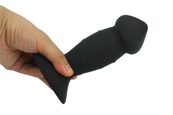 100% medical silicone black dildo very thick 55mm L 16 cm 10 speeds vibrating penis anal butt anal plug sex toy dildo vibrator