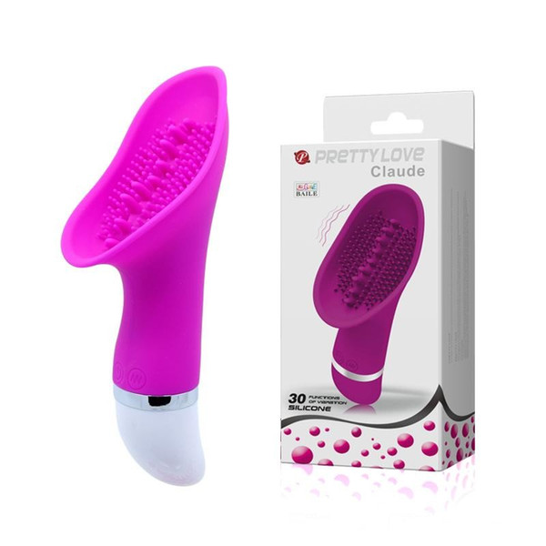 30 Speed Oral Licking Vibrating Tongue Sex Toys for Women Female G-spot Vibrator Breast Nipple Clitoral/ Clitoris Stimulator