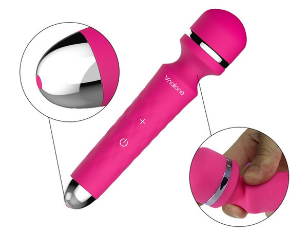 Nalone USB Recharge 7 Speed AV Wand Body Massager Vibrator Masturbator Adult Sex Toy Sex Product For Women Christmas Gift