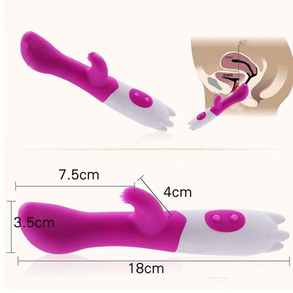 10 Speeds Dual Vibration G spot Vibrator product Vibrating Stick Sex toys product for Woman Adult Products