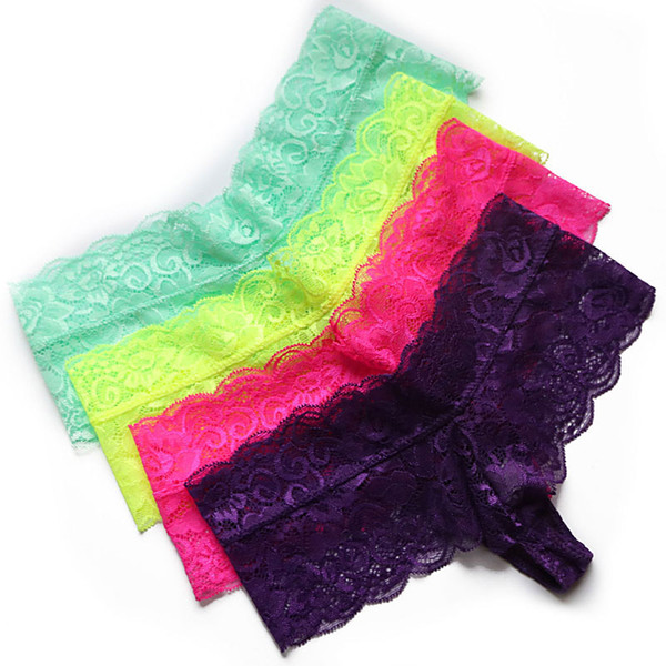 Ladies Micro Thong Sexy G String Women Lace Transprent Low Waist Thongs Women's Underwear Briefs Seamless Panties Sexy