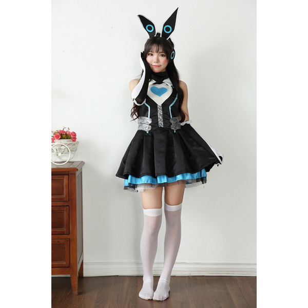 Angela Girl Hacker Soul Hacker Rabbit Girl Costume Cosplay Costume Female Hand Travel Online Game Rabbit Costume