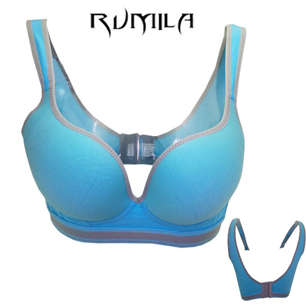 No ring breathable, large size sports bra, shockproof, running, no marks, back, back, yoga, sports lingerie woman.