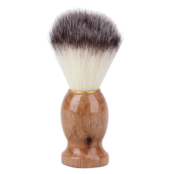 10pcs Shaving Brush Badger Hair Men Barber Salon Men Facial Beard Cleaning Appliance Shave Tool Razor Brush Wood Handle for Men