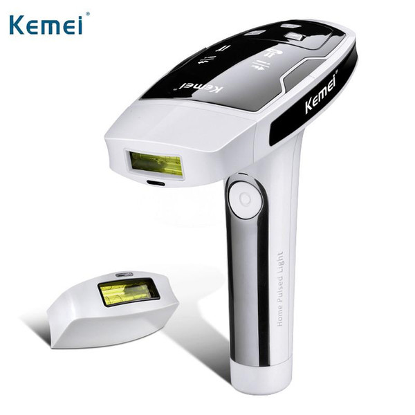 Kemei Lady Photon Painless Laser Epilator Hair Removal Bikini Epilator Painless Underarm Electric Body Depilatory KM-6812