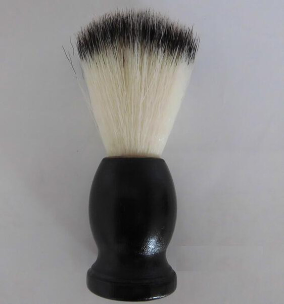 Shaving Brush Black Wooden handle total 10.5CM 20PCS/LOT With Best Price and High Quality