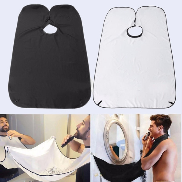 Waterproof Moustache Shaving Apron Gathers Cloth Bib Face Hair Trim Catcher Cape Sink Cleaning Tool Men Male Fashion Accessories Hot Sales