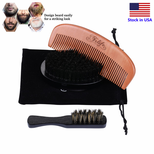 Gift For Father's Day trending products cheap natural best men's good quality beard trimming and shaping wholesale