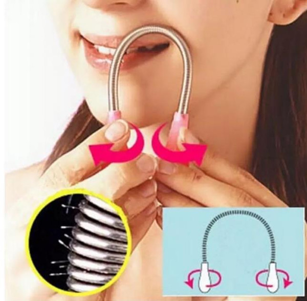 Popular facial hair removal facial epilator hair remover epilator pull the lip face is to remove facial hair Spring Remover